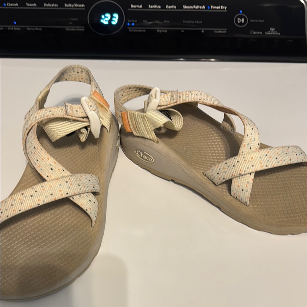 Chaco Women's Sandals - Z/cloud Confetti Cream like new